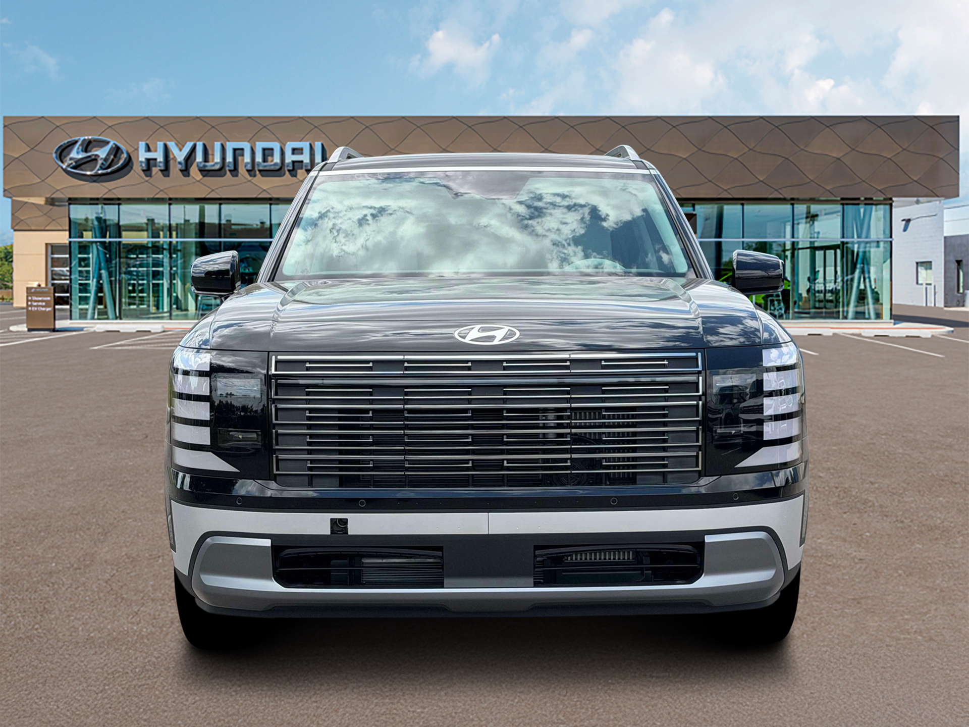 New 2026 Abyss Black Pearl Hyundai Blue SEL 7P image 13