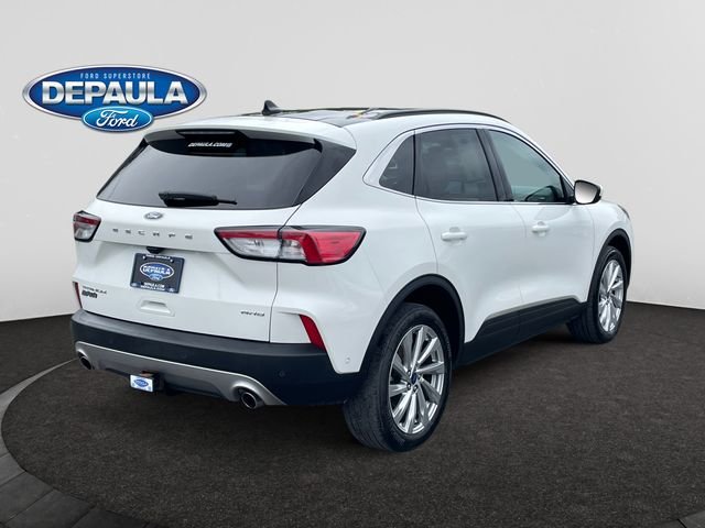 Used 2022 White Ford Titanium image 7