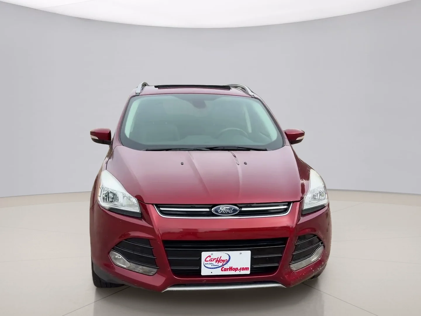 Used 2014 Orange Ford TITANIUM image 8