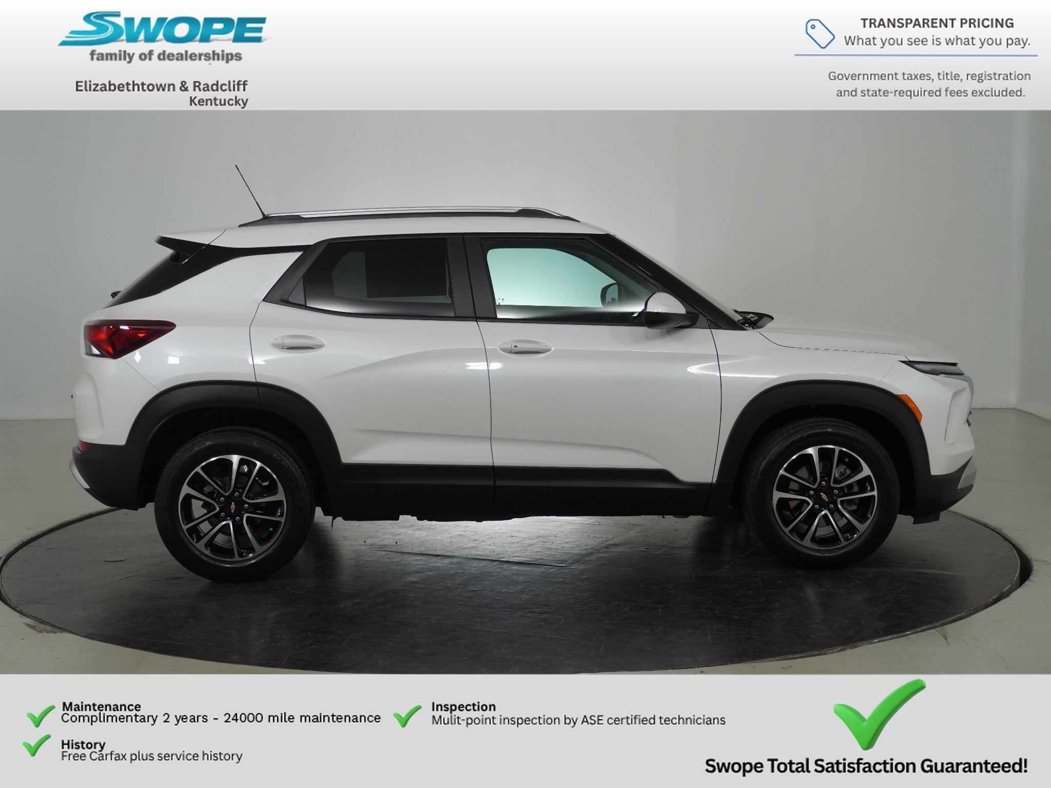 Used 2024 Iridescent Pearl Tricoat Chevrolet LT image 2