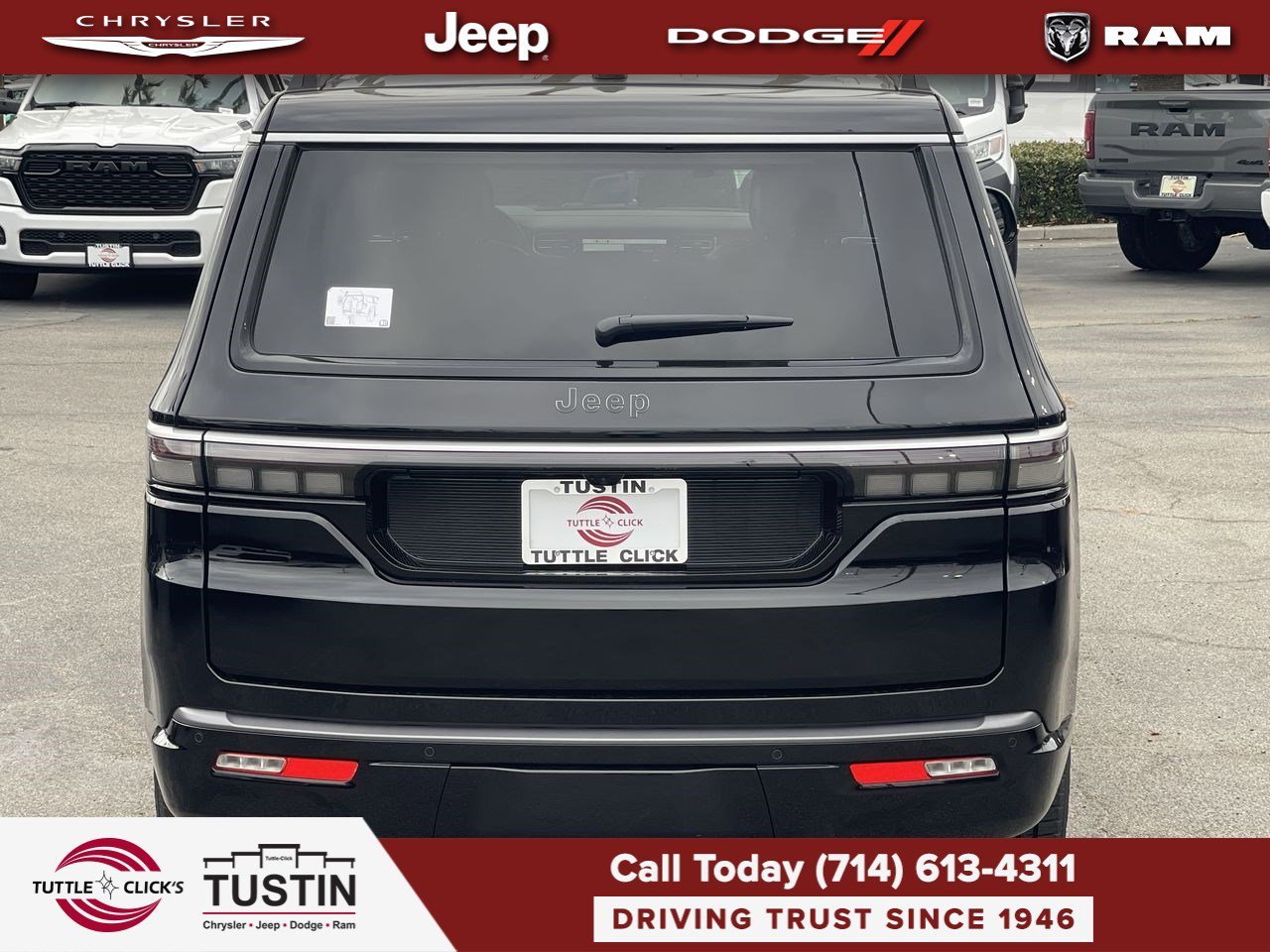 New 2026 High Gloss Black Exterior Paint Jeep 4DR 2WD image 5