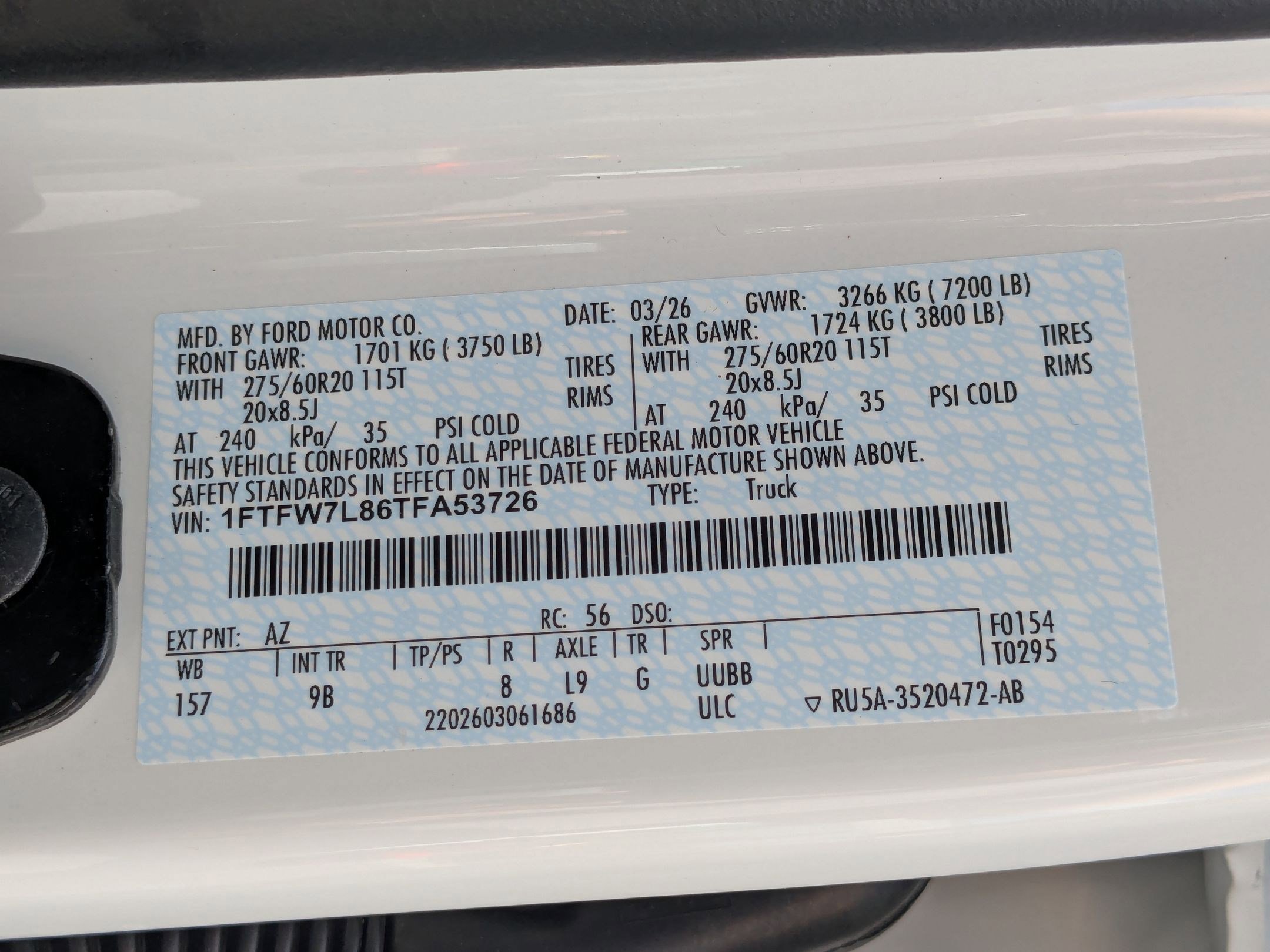 Used 2026 White Ford Platinum image 33