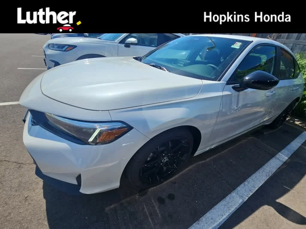 Certified Used 2026 Platinum White Pearl Honda Sport image 1