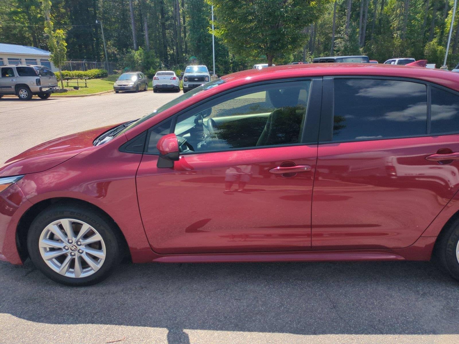 Used 2024 Ruby Flare Pearl Toyota Hybrid LE image 15