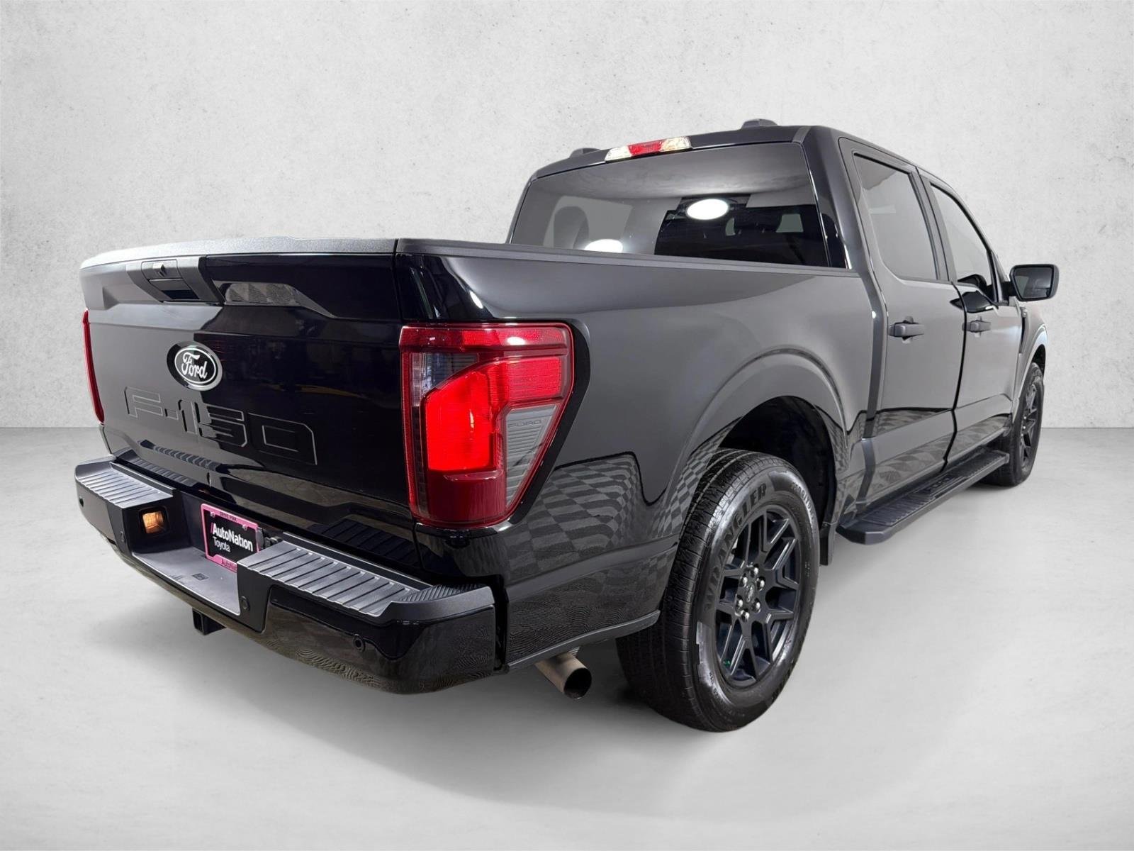 Used 2024 Agate Black Metallic Ford STX image 4