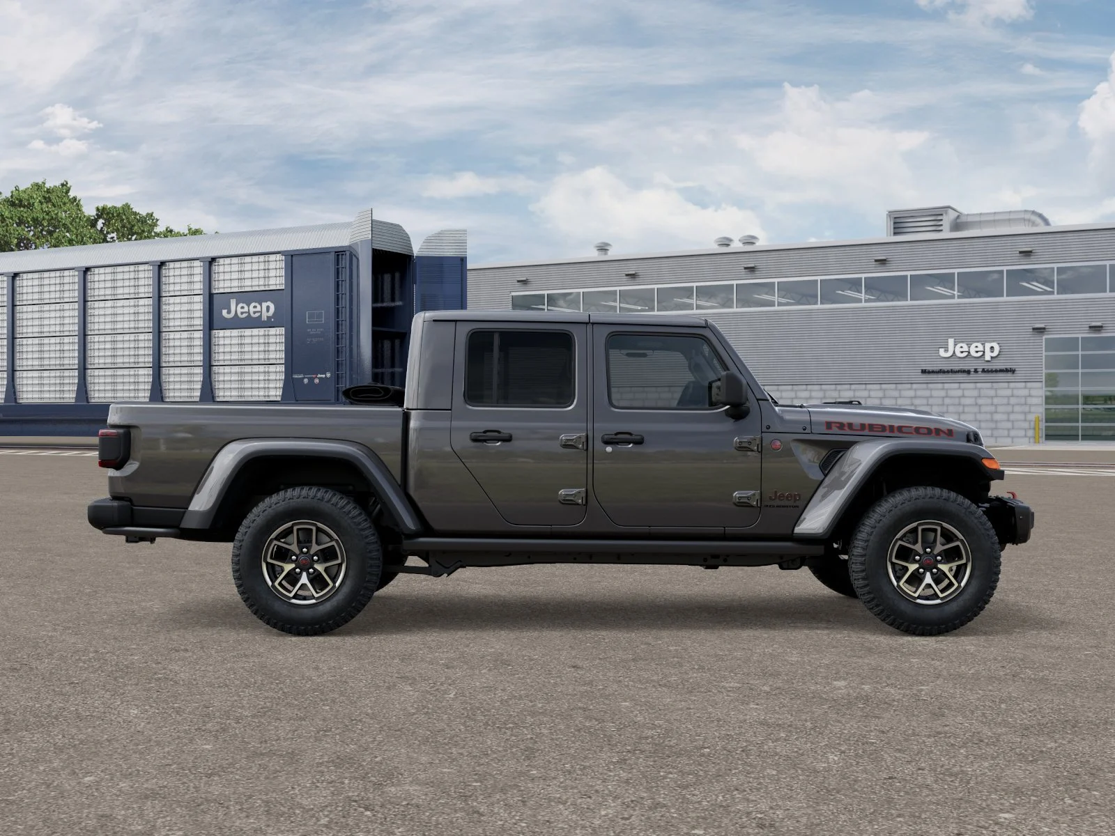 New 2027 Granite Crystal Metallic Clearcoat Jeep Rubicon image 12