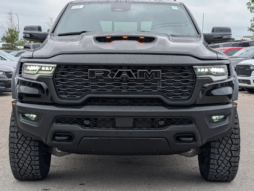 New 2026 Black RAM RHO - - 4x4 - Bilstein Shocks - Panoramic Sunroof - Leather Suede Seats & More! image 3