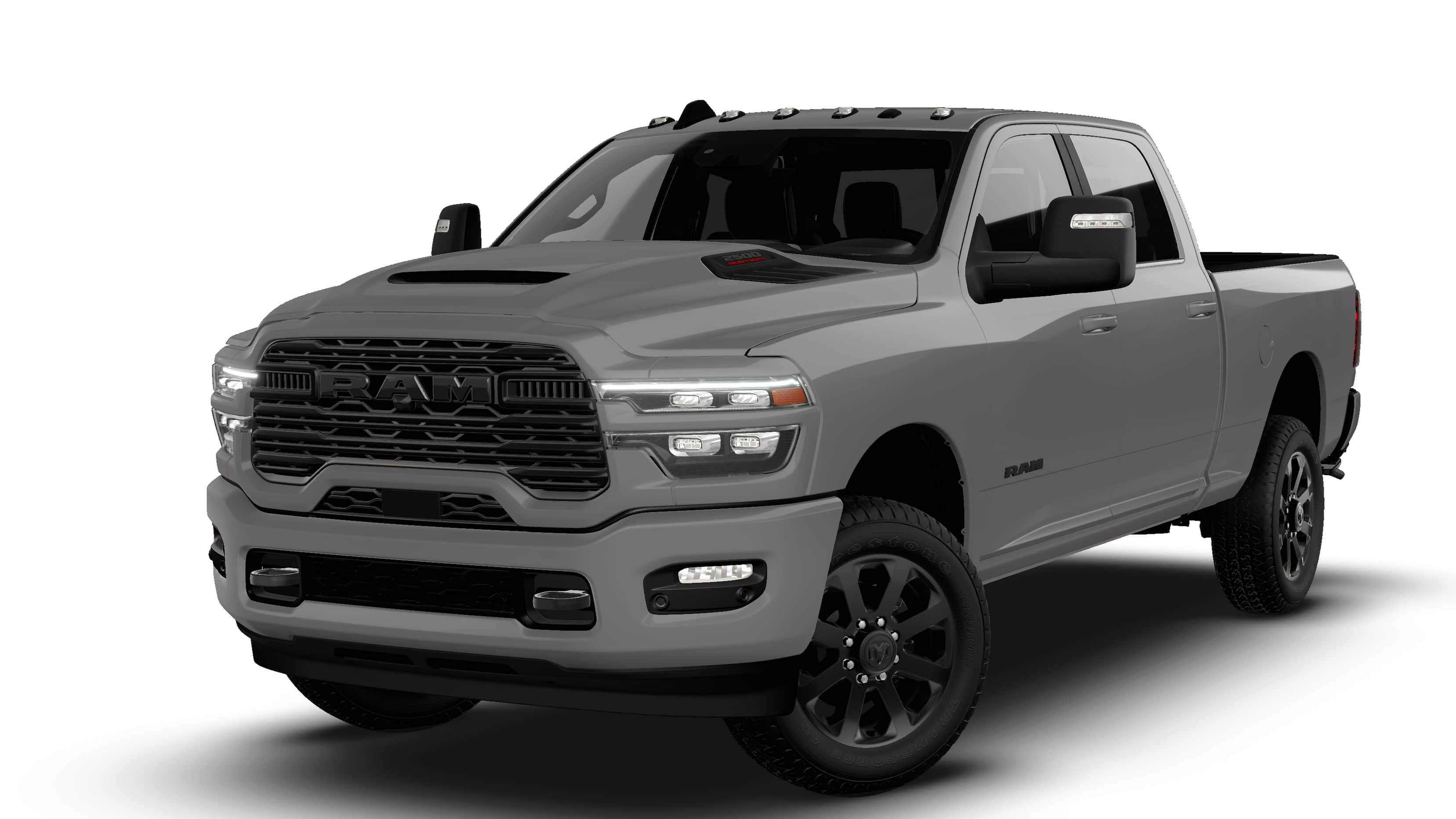 New 2026 Ceramic Gray Clear-Coat Exterior Paint RAM Laramie image 13