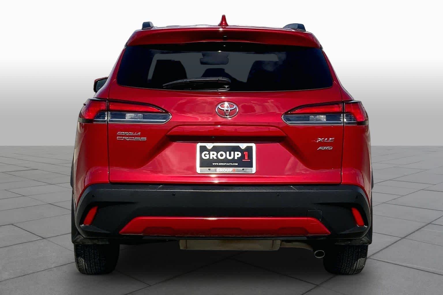 Used 2023 Barcelona Red Metallic Toyota XLE image 5