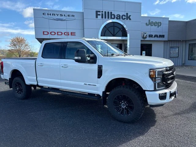 Used 2022 White Metallic Ford Lariat image 9