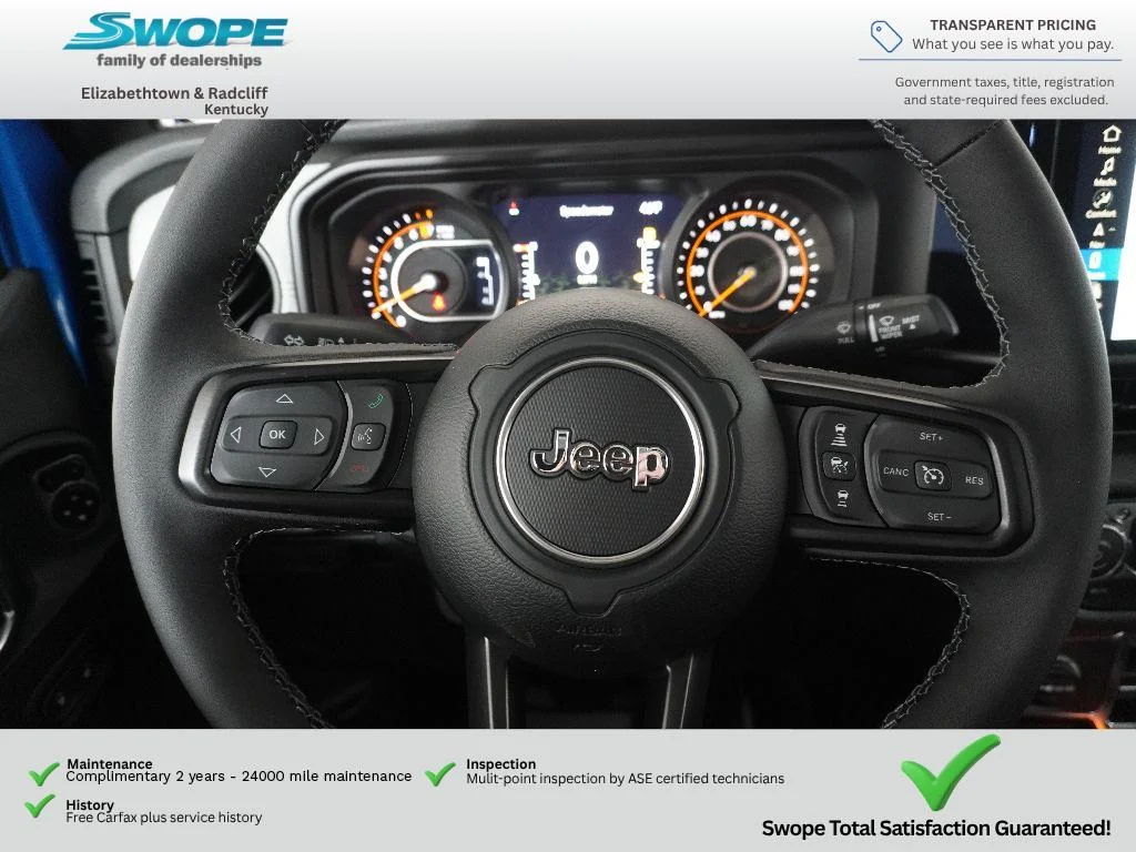 New 2026 Hydro Blue Pearlcoat Jeep Sport S image 8