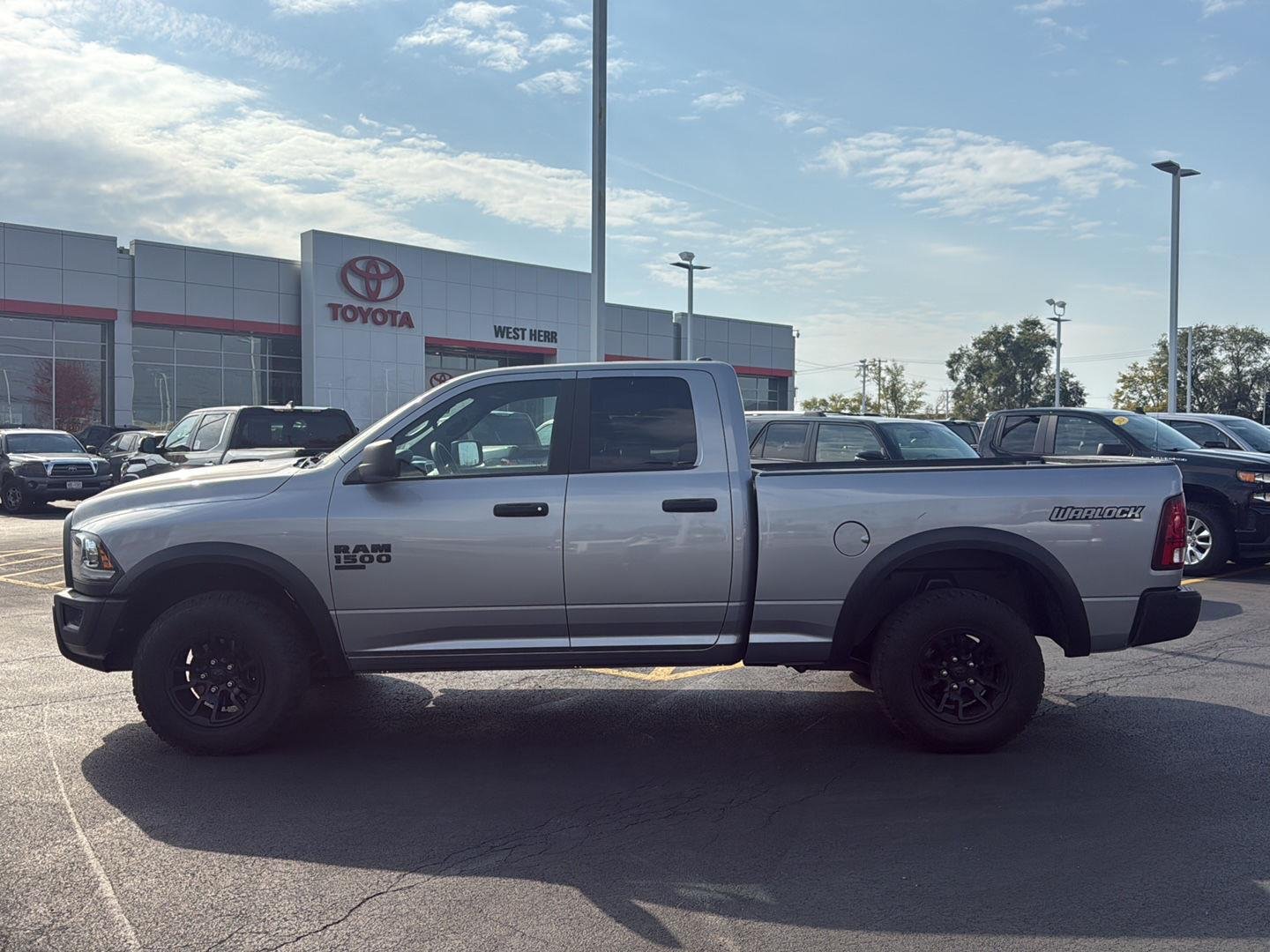Used 2022 Billet Silver Metallic Clearcoat Ram Warlock image 6