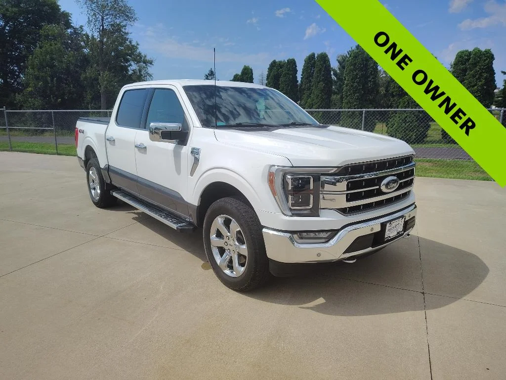 Used 2023 Oxford White Ford LARIAT image 2