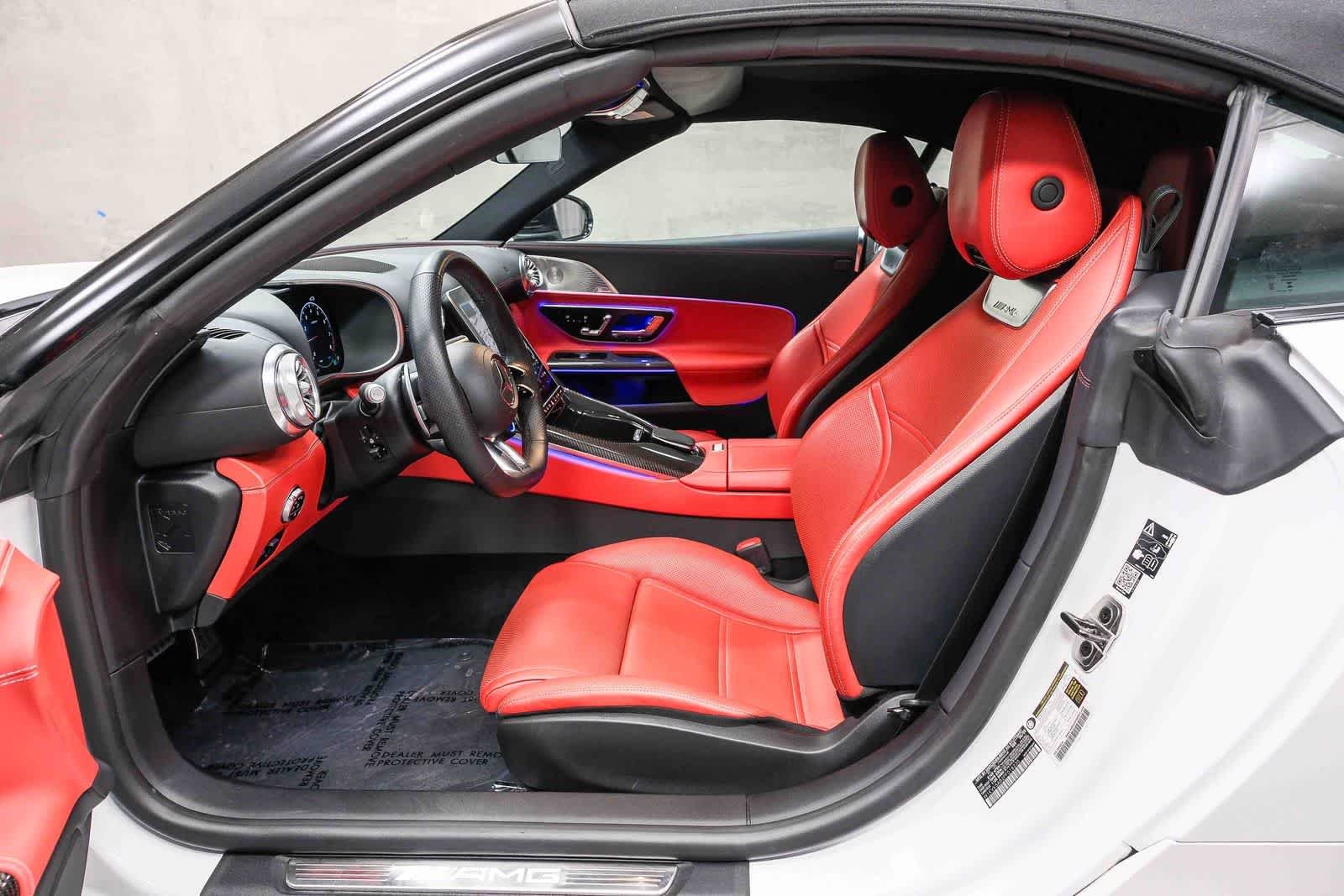 Certified Used 2023 MANUFAKTUR Moonlight White Metallic Mercedes-Benz AMG® SL 43 image 16