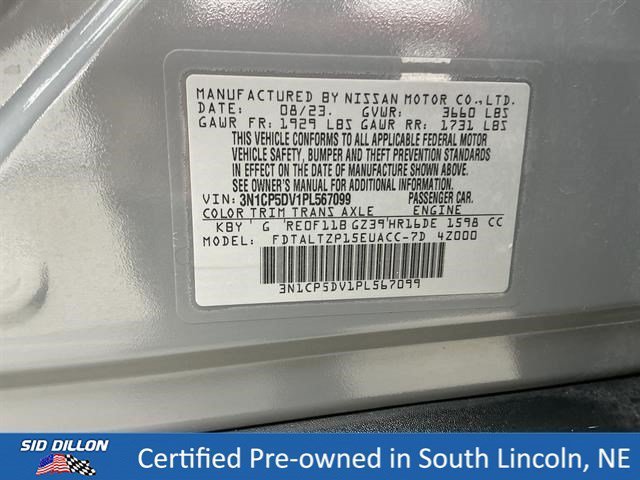 Used 2023 Boulder Gray Pearl Nissan SR image 14
