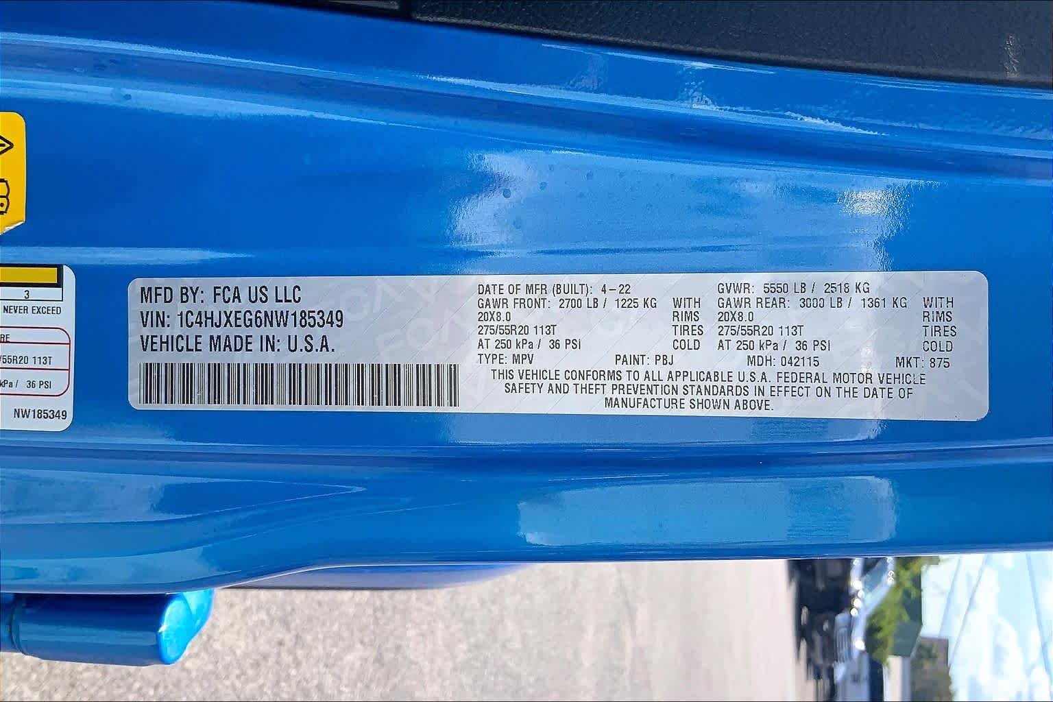 Used 2022 Hydro Blue Pearlcoat Jeep Unlimited High Altitude image 69