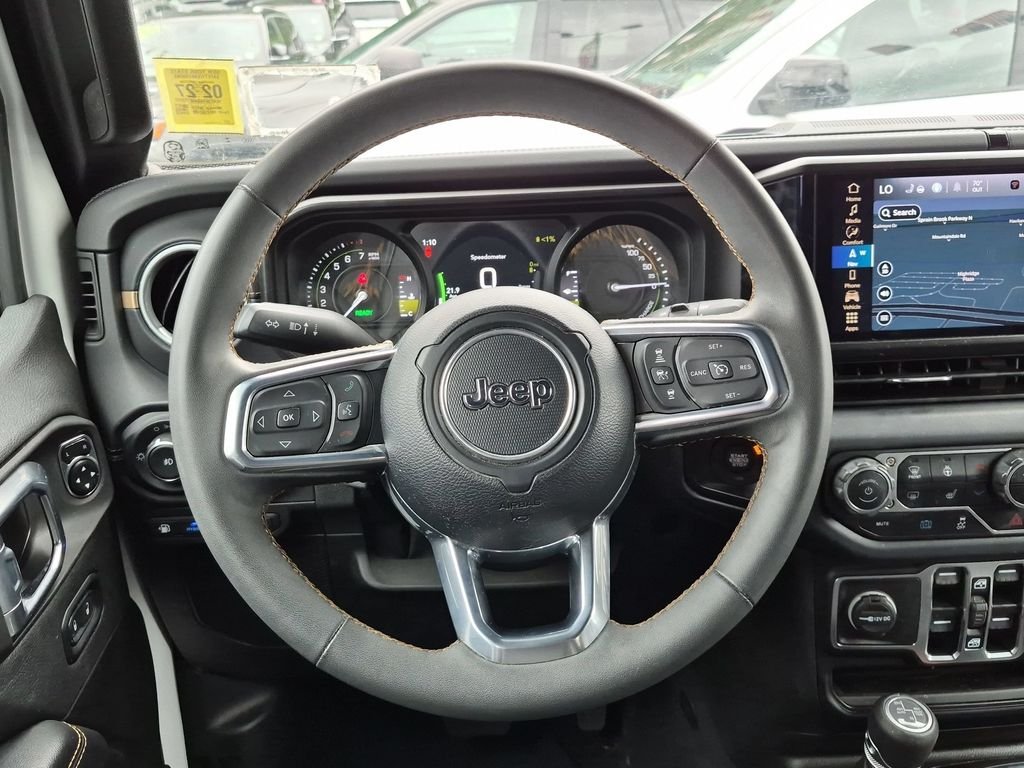 Used 2024 White Jeep Sahara 4xe image 10