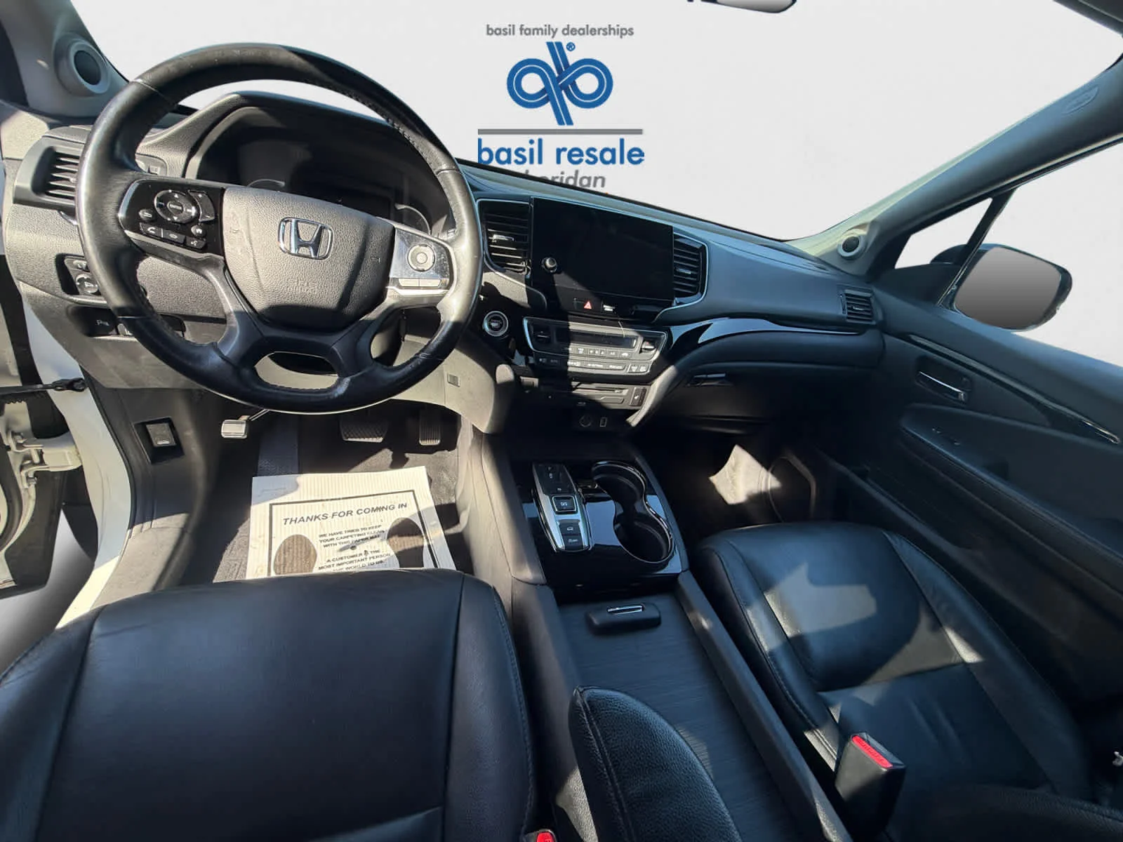 Used 2019 White Diamond Pearl Honda Touring 7-Passenger image 16