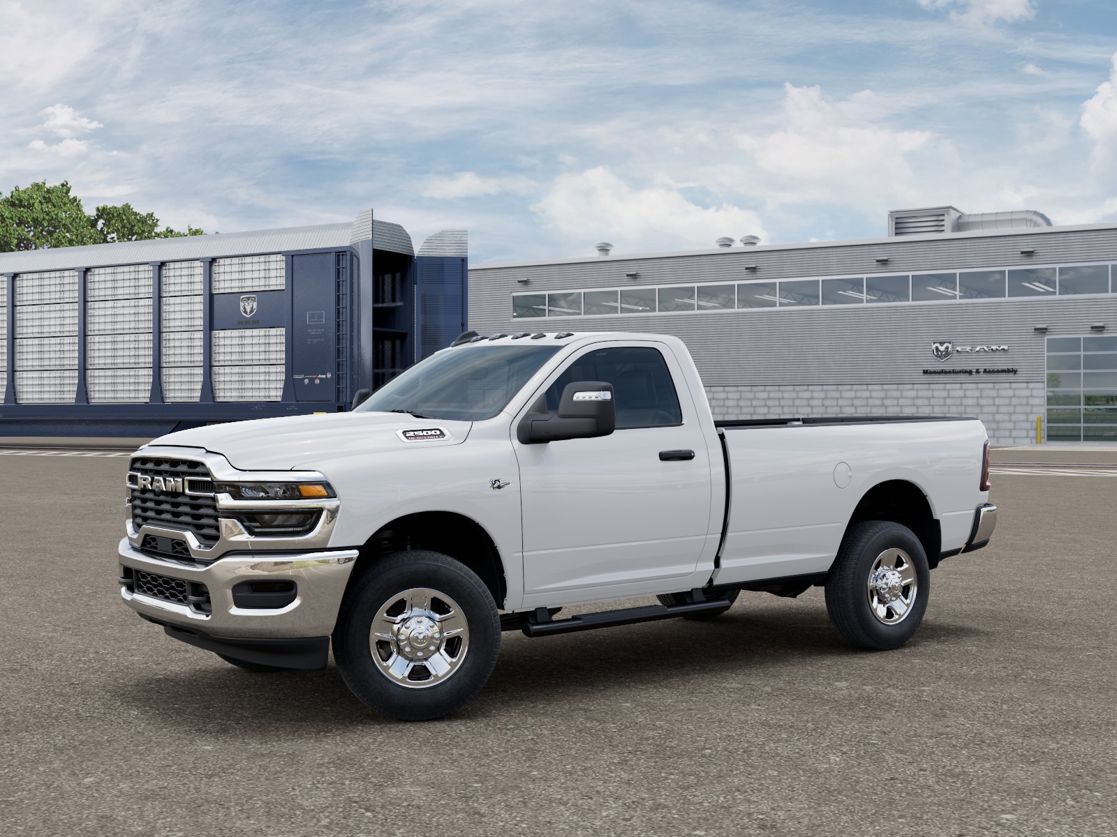 New 2027 Bright White Clearcoat RAM Tradesman image 1