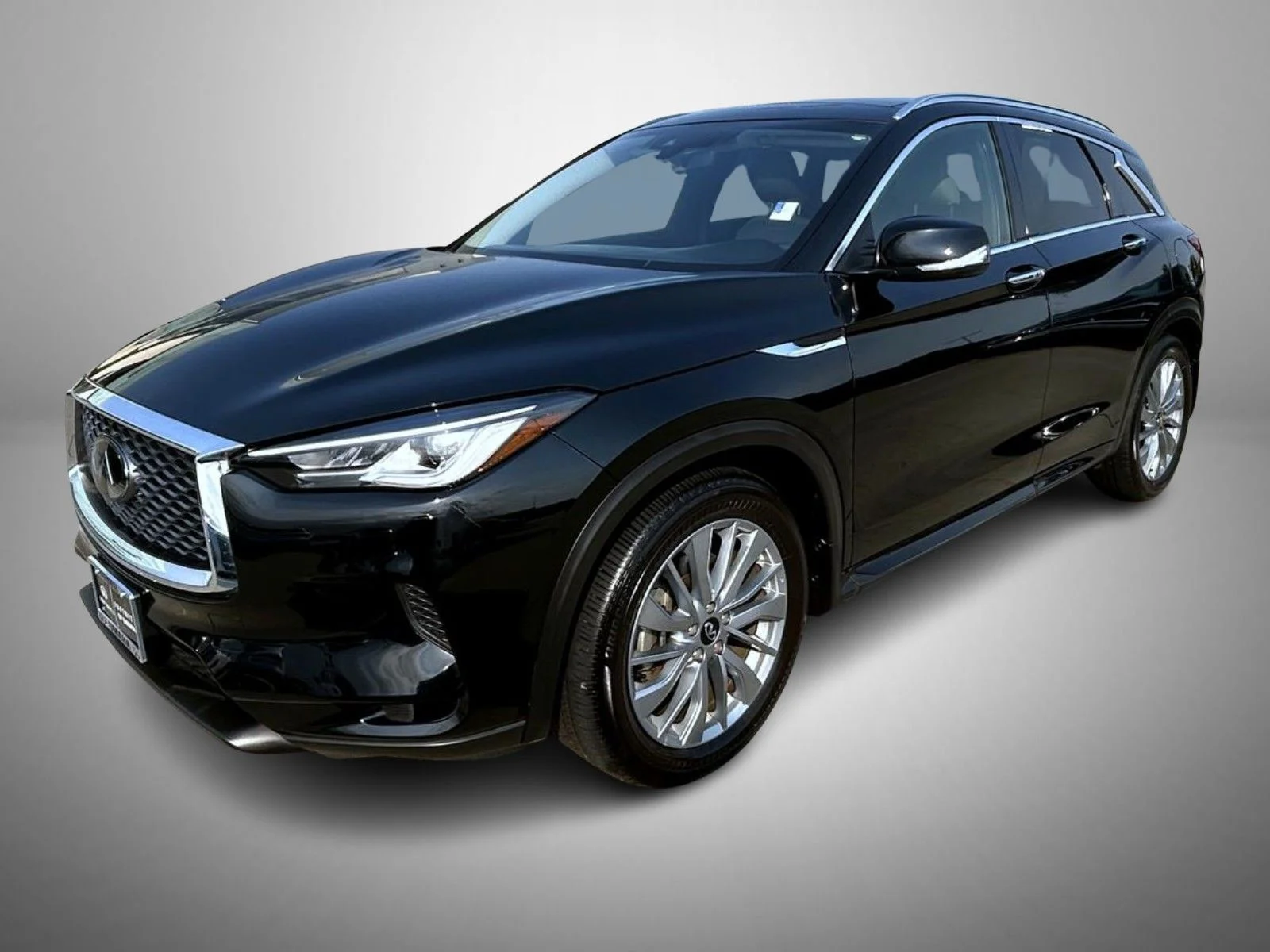 Certified Used 2025 Black INFINITI LUXE image 1