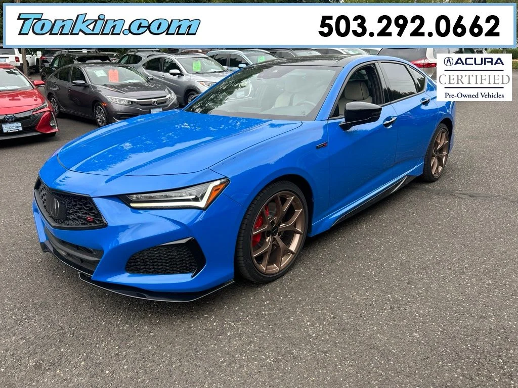 Certified Used 2023 Long Beach Blue Pearl Acura Type S PMC Edition SH-AWD image 7