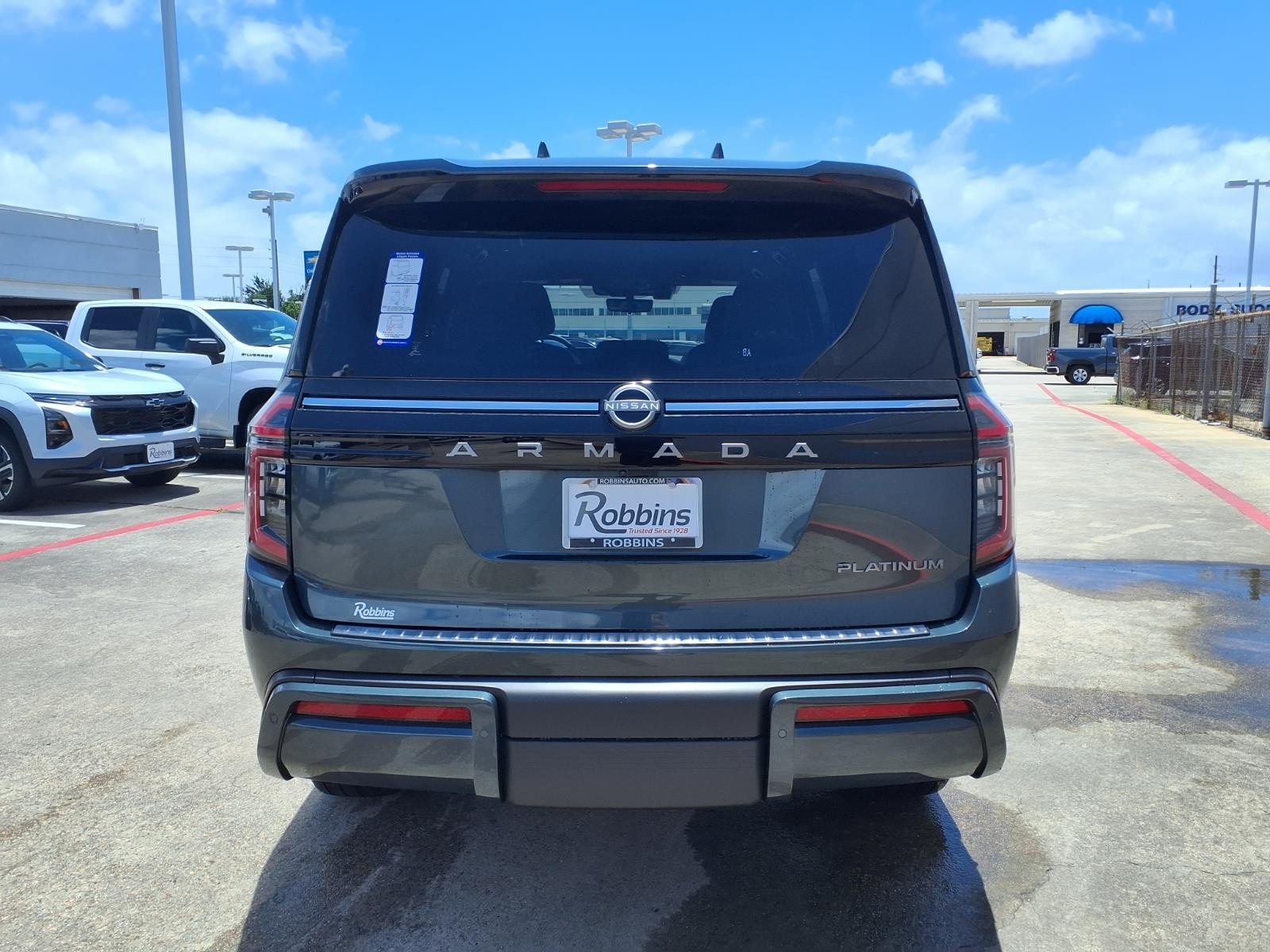 2026 Nissan Armada Platinum Gray at Robbins Nissan