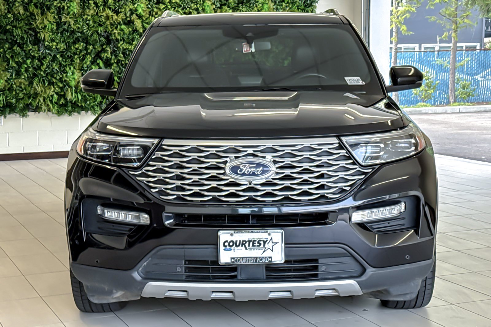 Certified Used 2021 Agate Black Metallic Ford Platinum image 9