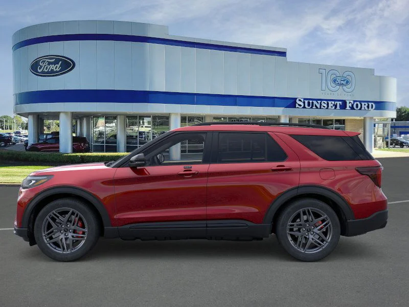 New 2026 Rapid Red Metallic Tinted Clearcoat Ford ST image 3