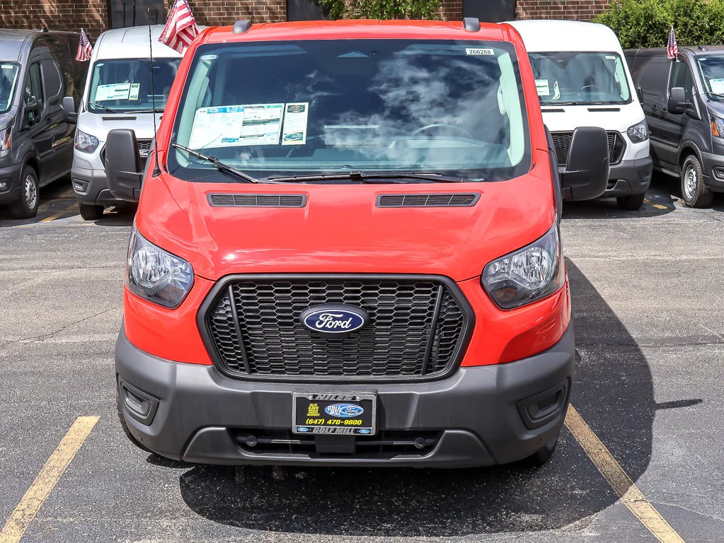 New 2026 Race Red Ford Cargo Van image 3