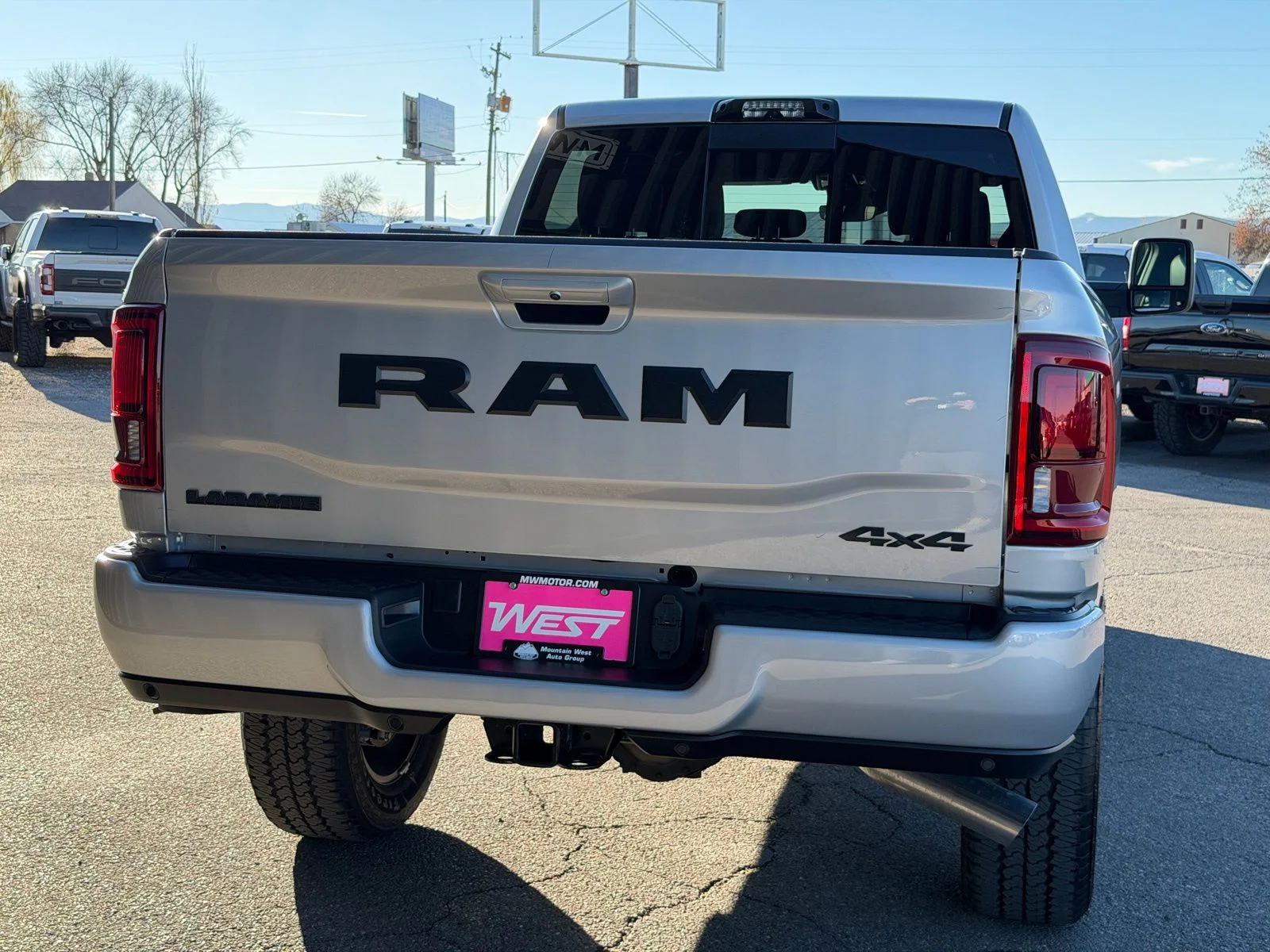 New 2026 Silver-Zynith Exterior Paint RAM Laramie image 8