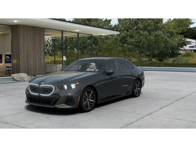New 2027 Dravit Grey Metallic BMW 550e xDrive image 1