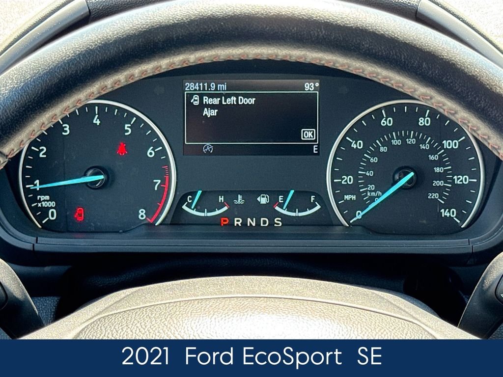 Used 2021 Blue Ford SE image 3