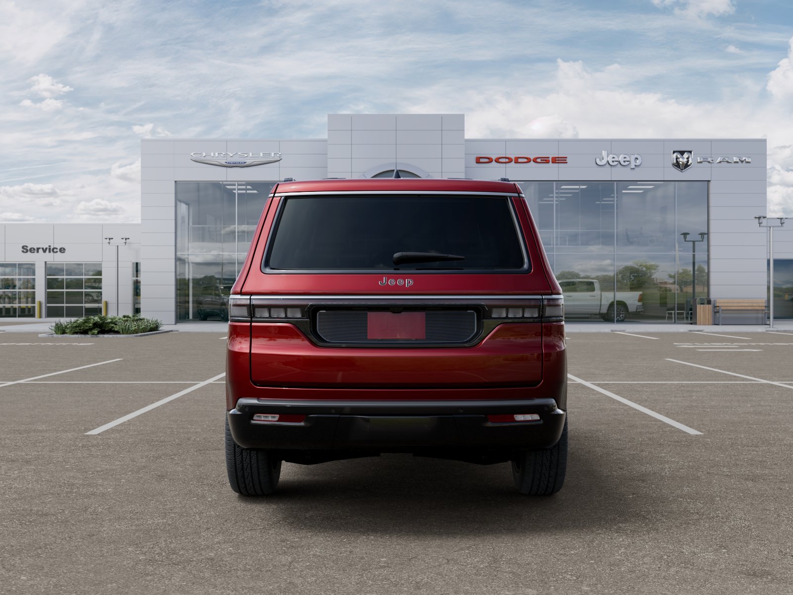 New 2026 Velvet Red Pearl-Coat Exterior Paint Jeep  image 40