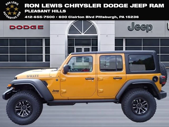 New 2026 Yellow Jeep Willys image 1