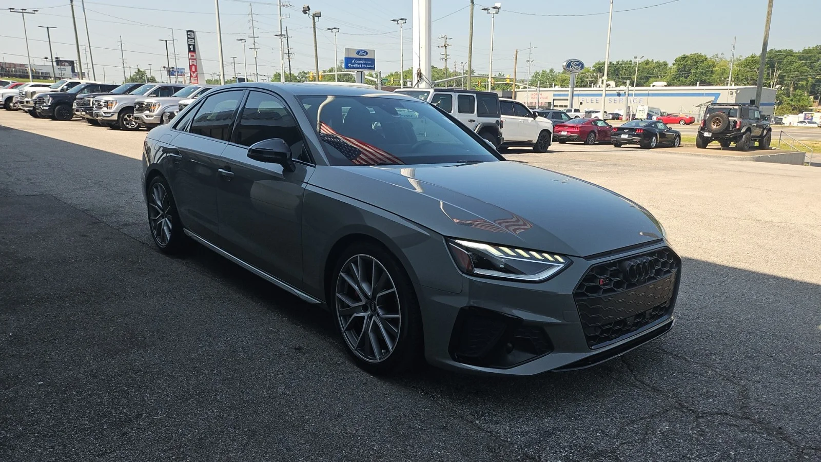 Used 2022 Quantum Gray Audi Premium Plus image 6