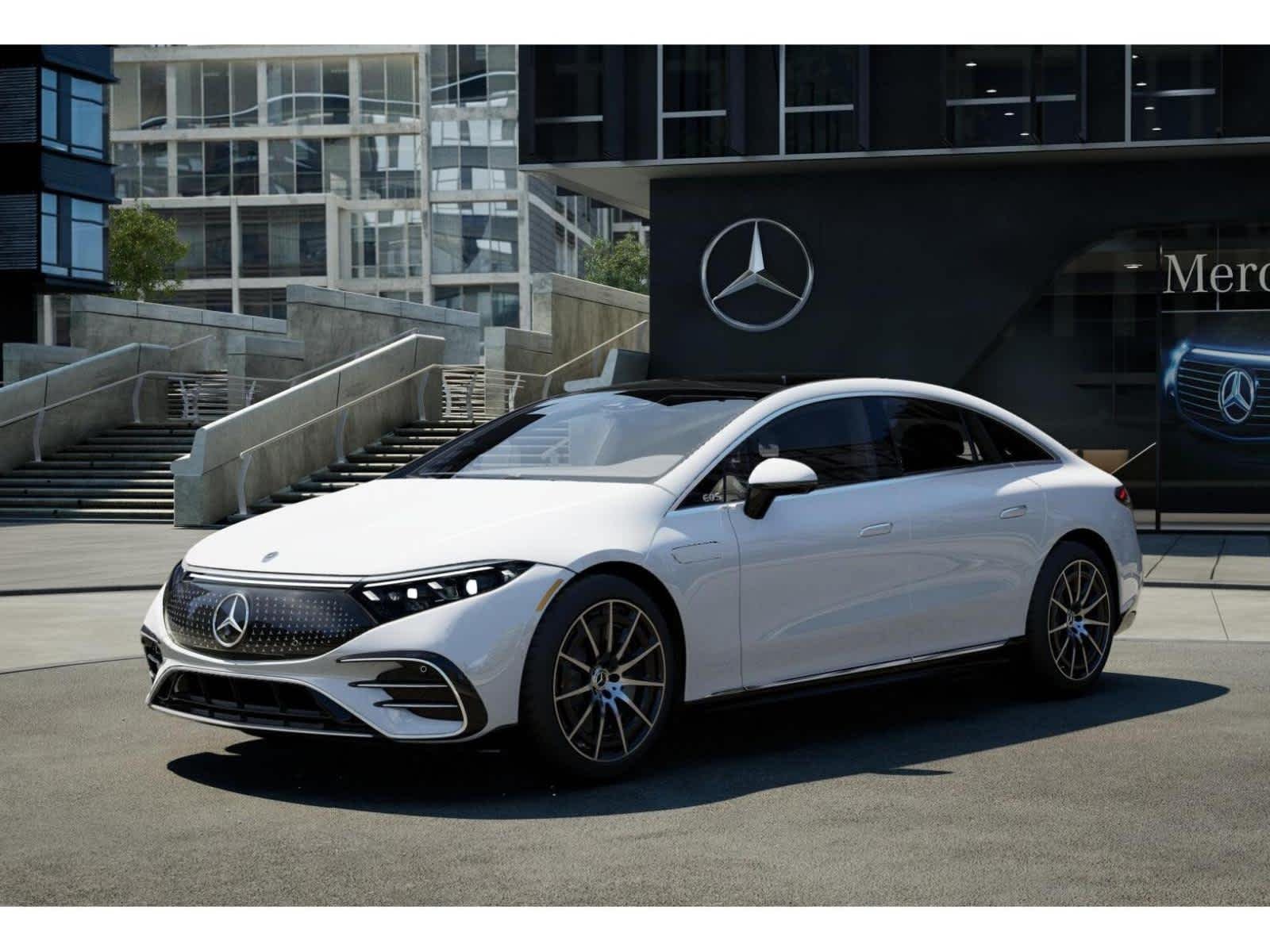 New 2026 Polar White Mercedes-Benz EQS 450 image 37