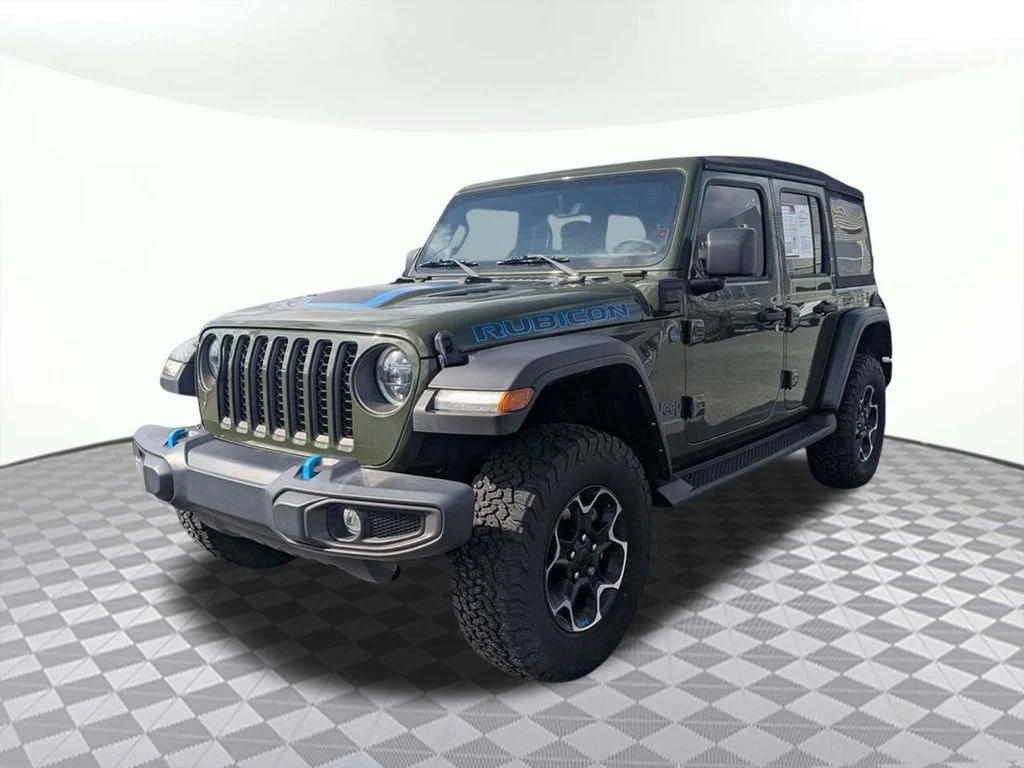 Used 2023 Green Jeep Rubicon 4xe image 5