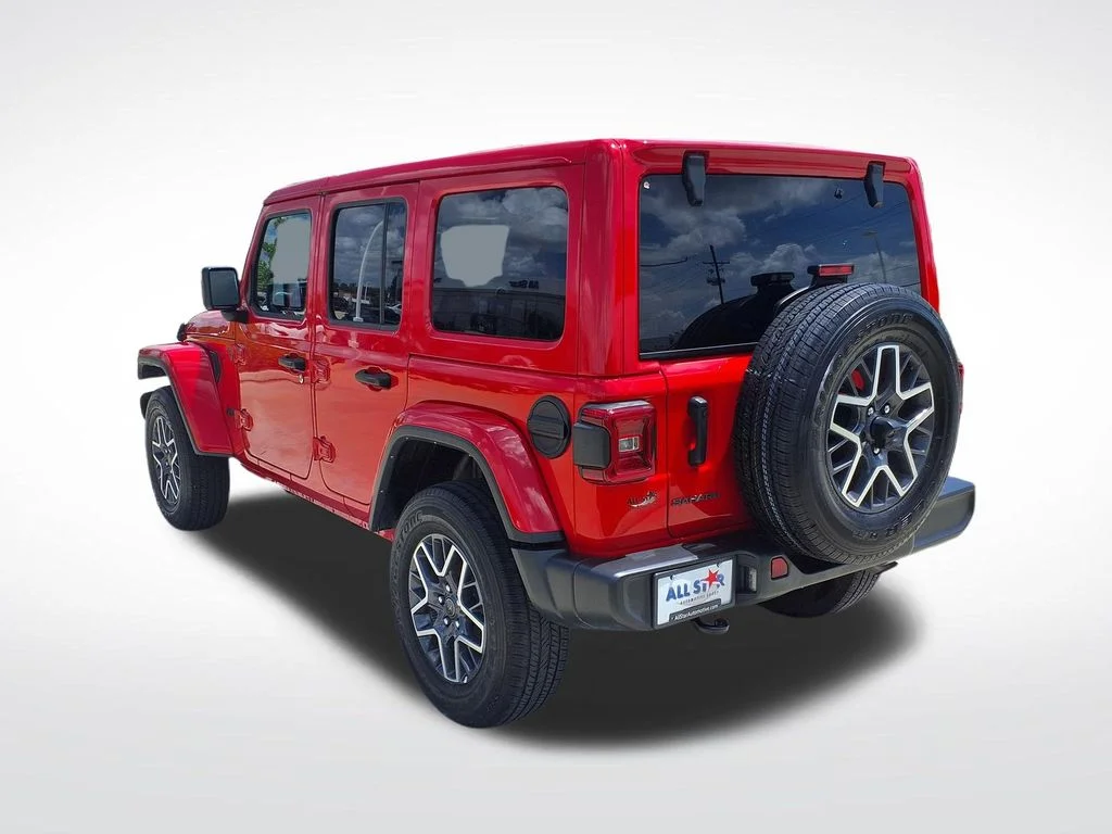 Used 2025 Red Jeep Sahara image 6