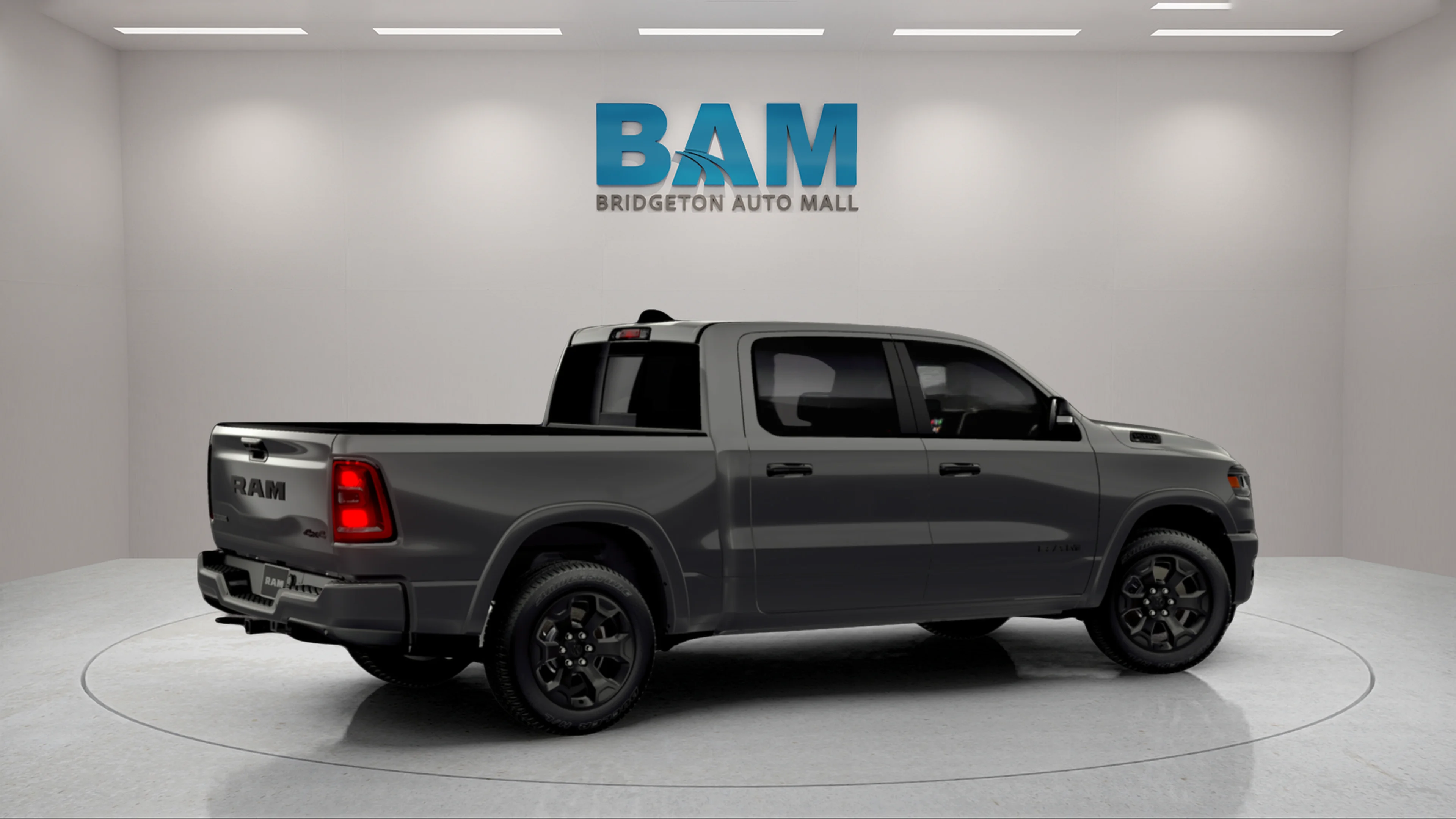 New 2026 Granite Crystal Metallic Clear-Coat Exterior Paint RAM Big Horn image 5