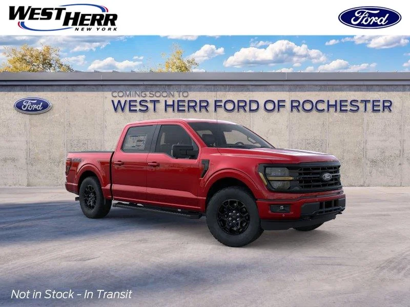 New 2026 Ruby Red Metallic Tinted Clearcoat Ford XLT image 1