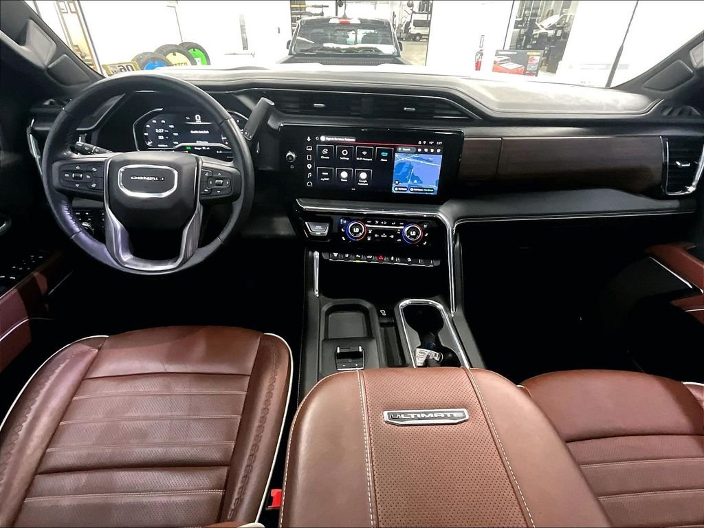 Used 2025 Summit White GMC Denali Ultimate image 21