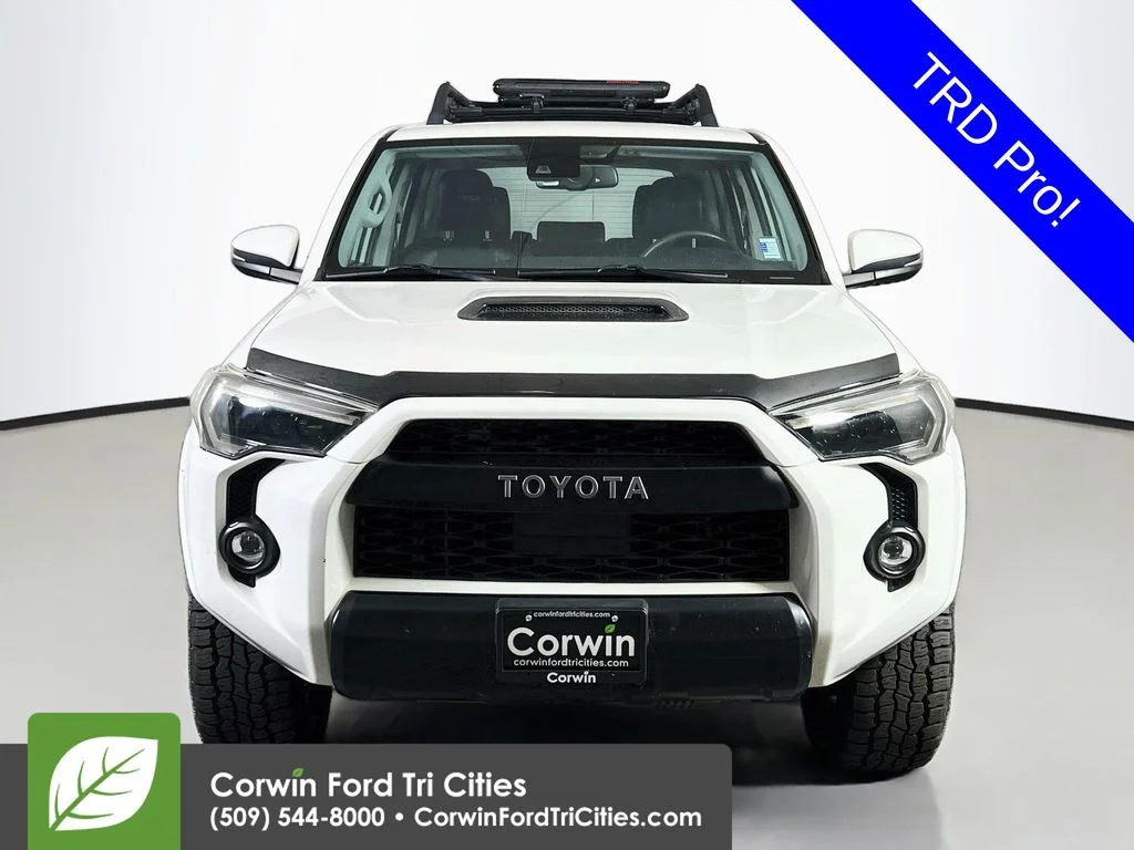 Used 2020 Super White Toyota TRD Pro image 4