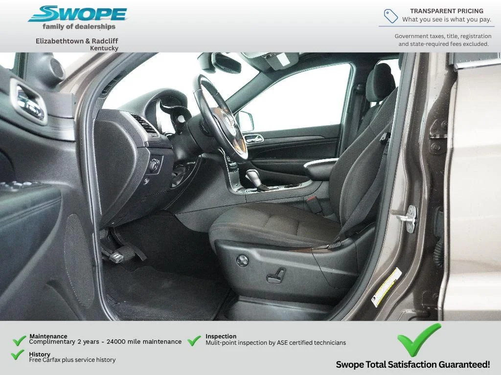 Used 2019 Walnut Brown Metallic Clearcoat Jeep Laredo E image 12