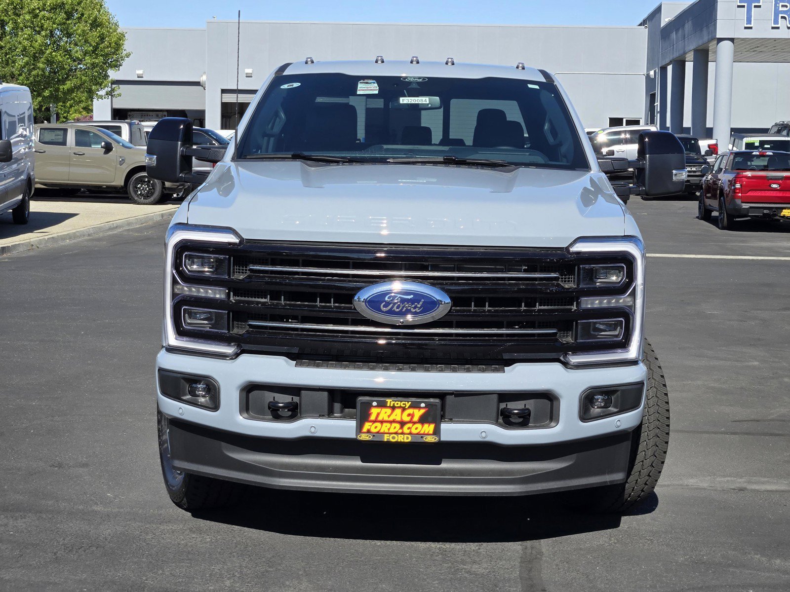 New 2026 Glacier Gray Metallic Tri-Coat Ford F-250® Platinum® image 2