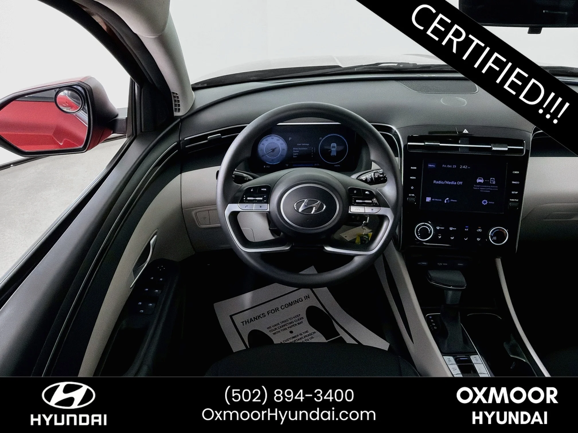 Certified Used 2024 Ultimate Red Hyundai SE image 20