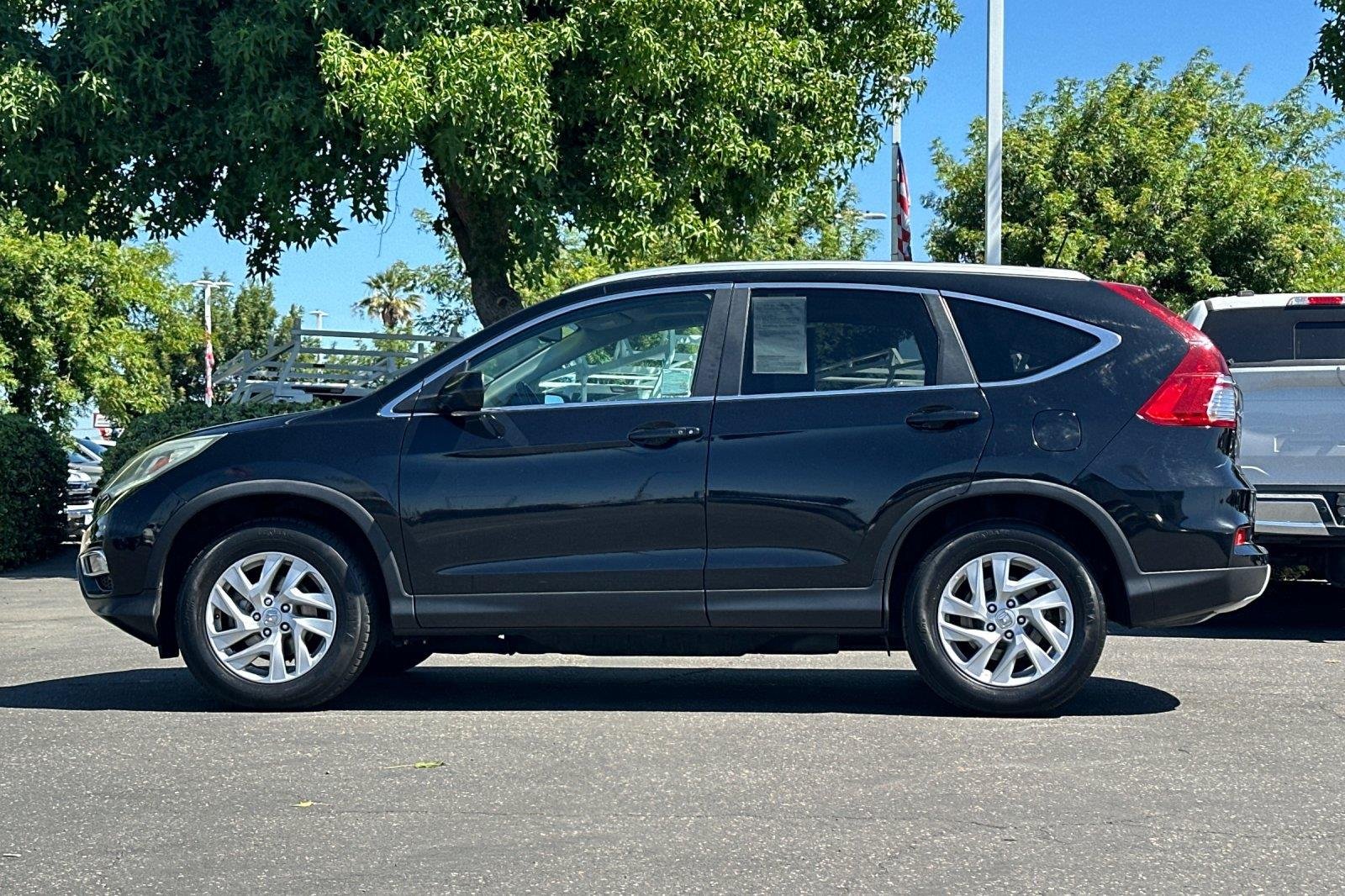 Used 2015 Crystal Black Pearl Honda EX-L image 7