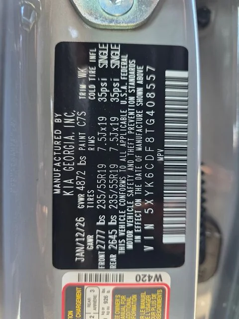 New 2026 Gray Kia X-Line image 25