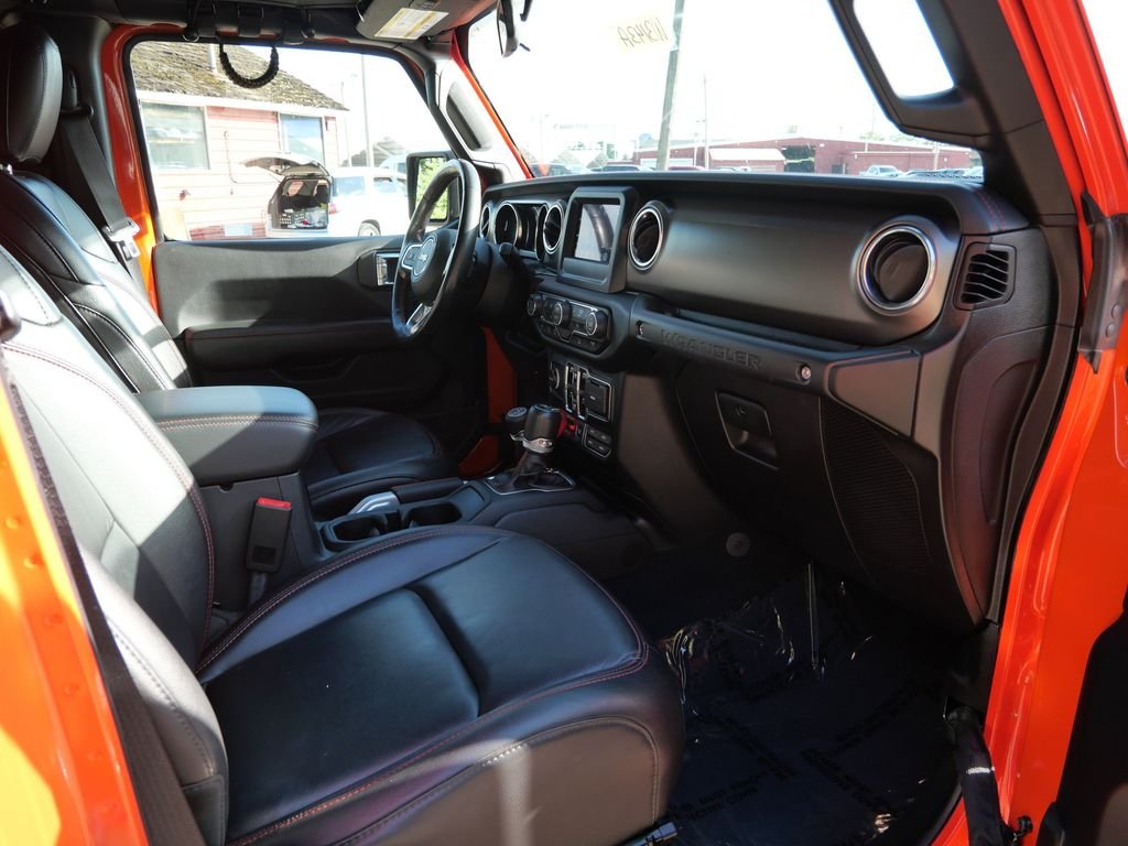 Used 2018 Orange Jeep Unlimited Rubicon image 11