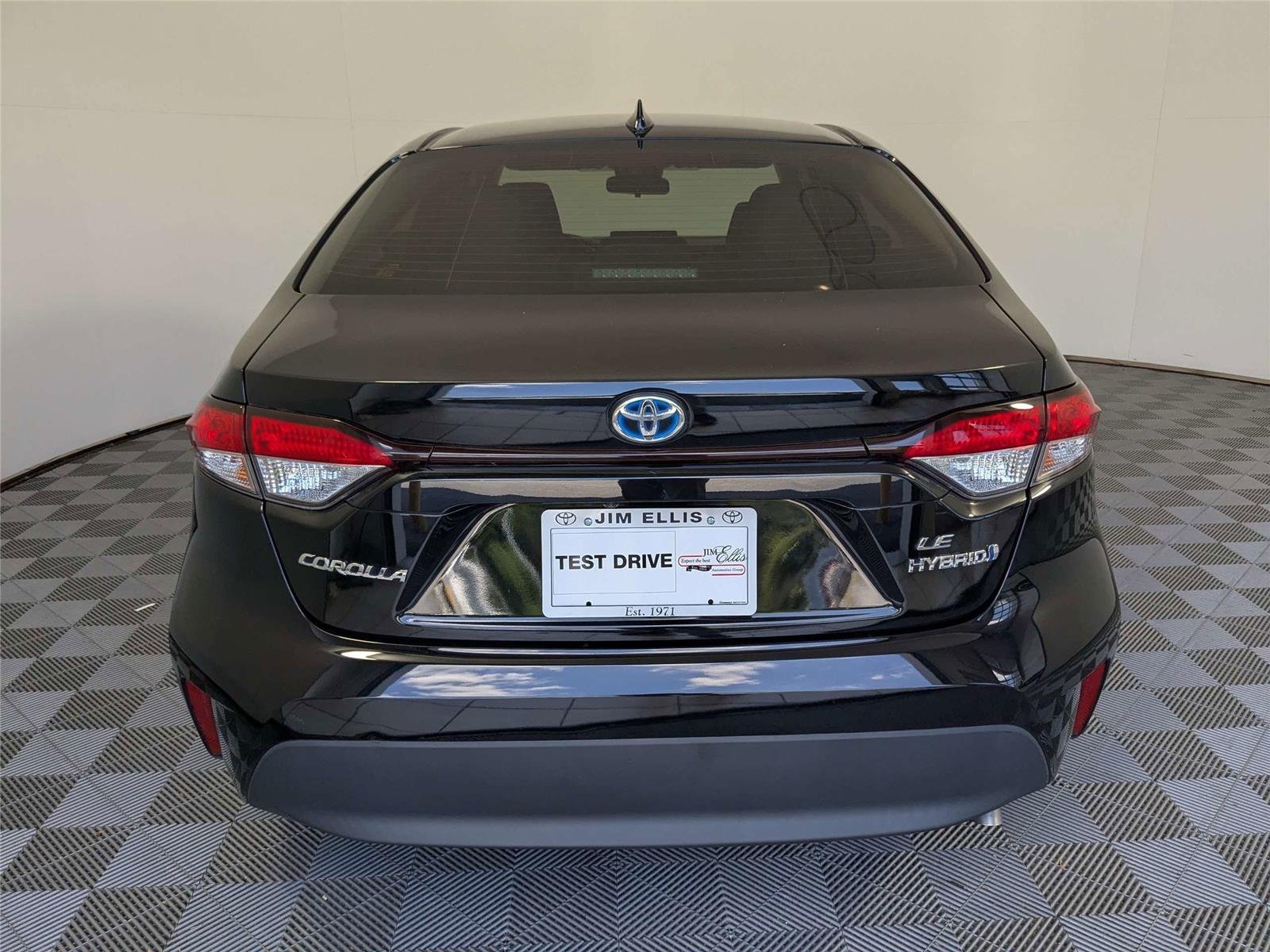 Certified Used 2024 Midnight Black Metallic Toyota Hybrid LE image 6