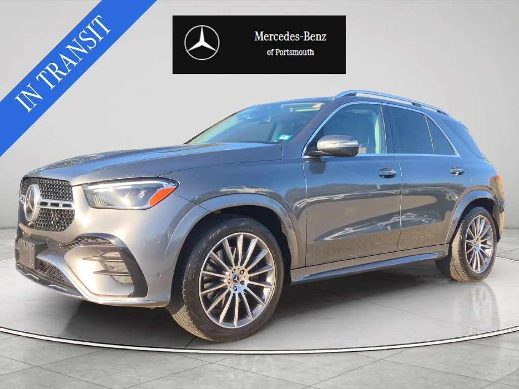 Certified Used 2024 Gray Mercedes-Benz GLE 350 image 1